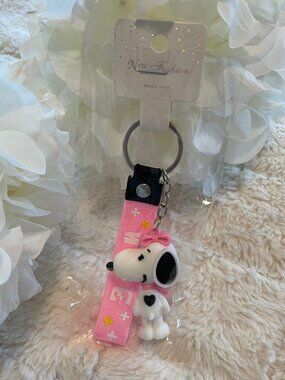 New Fasion Keychain with Dog Charm